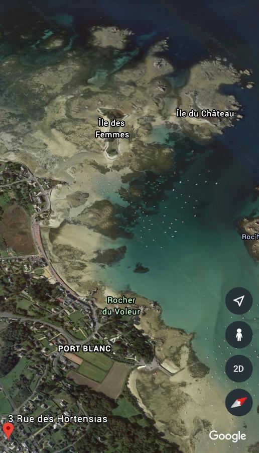 Les Villas D' Onalou Port Blanc Penvénan Kültér fotó